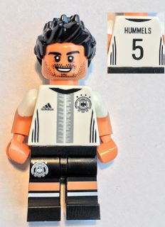 Mats Hummels (5) — minifigure detail