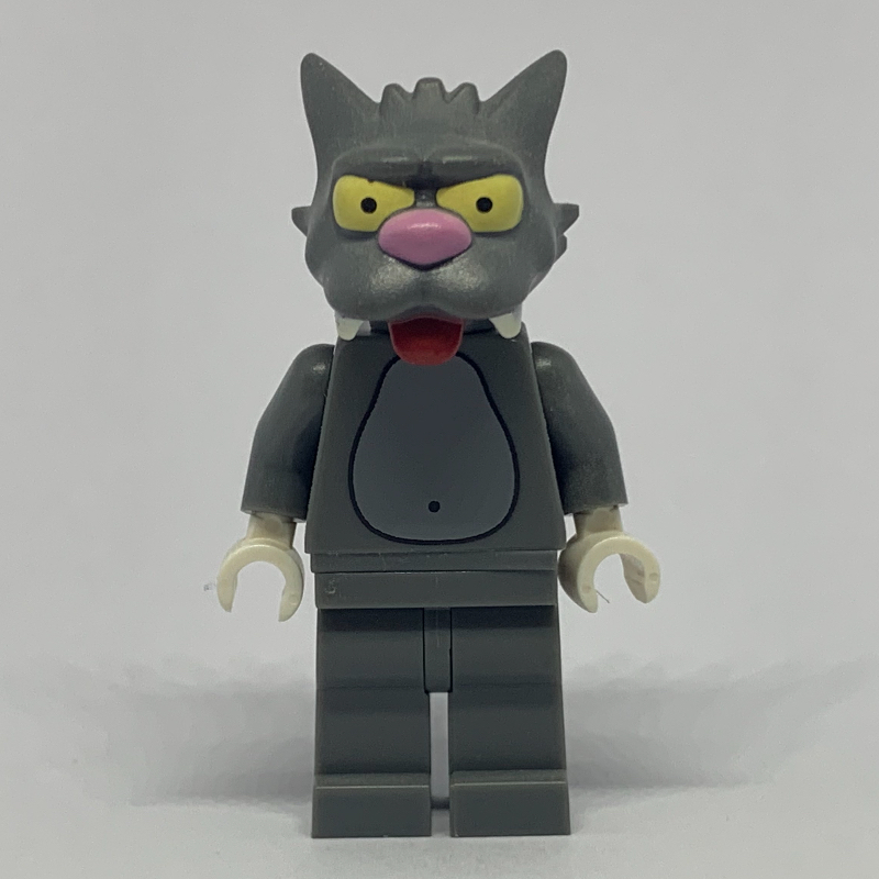 Scratchy (CMF) — minifigure detail