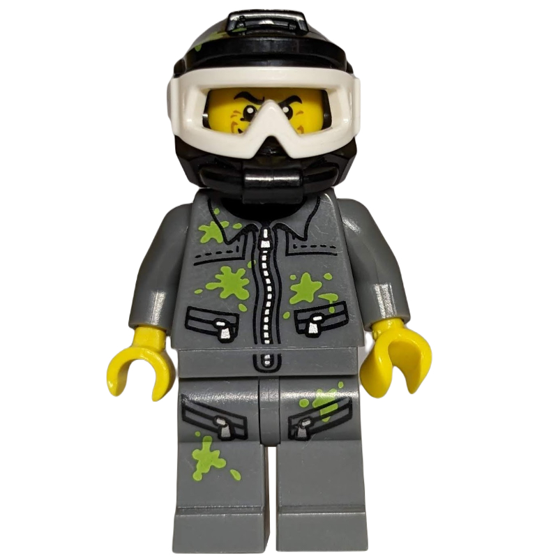 Paintball Player — minifigure detail