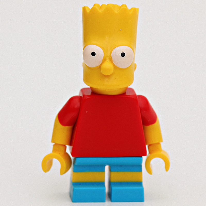 Bart Simpson (CMF) — minifigure detail