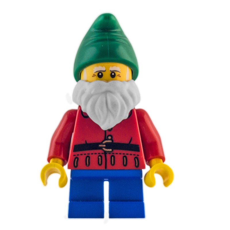 Lawn Gnome — minifigure detail
