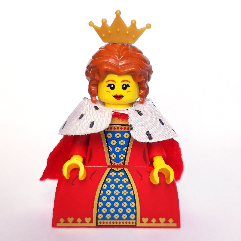 Queen — minifigure detail