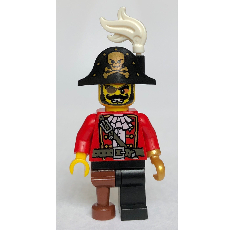 Pirate Captain — minifigure detail