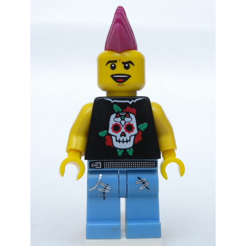 Punk Rocker — minifigure detail