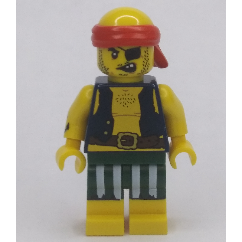 Scallywag Pirate — minifigure detail