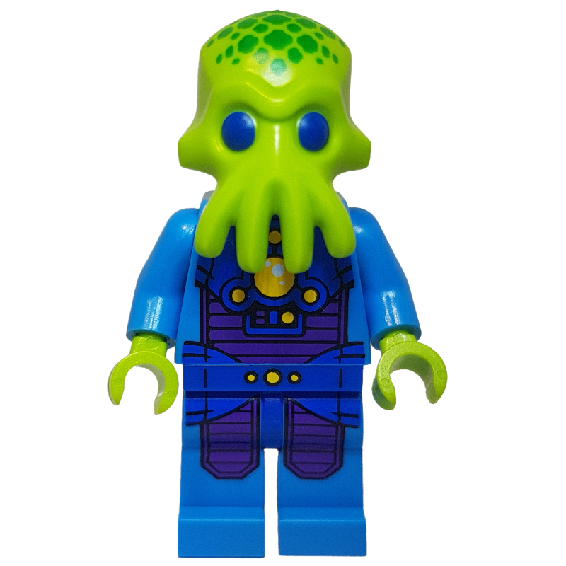 Alien Trooper (CMF) — minifigure detail