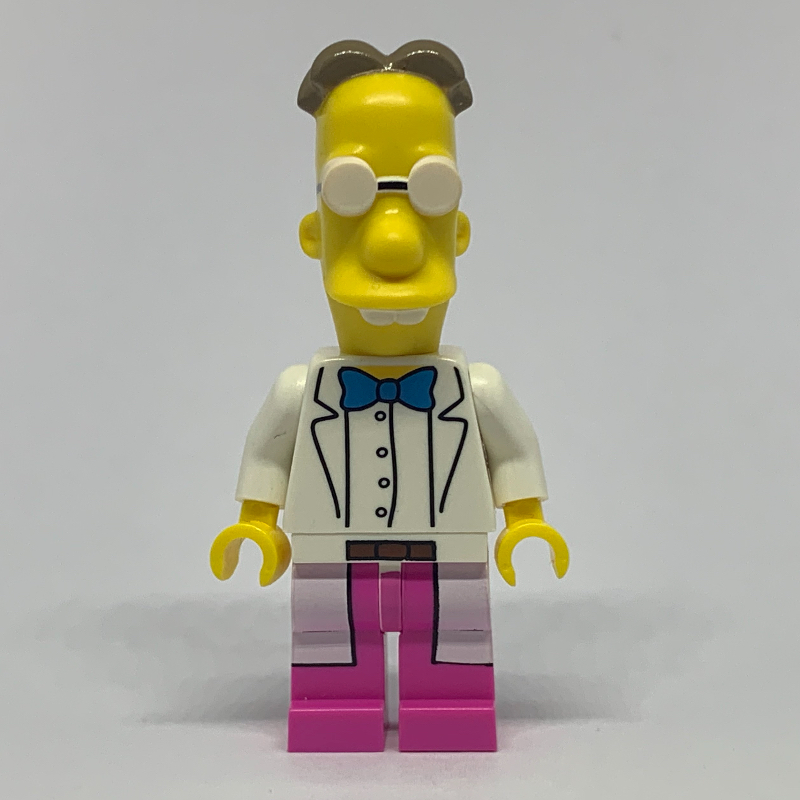 Professor Frink (CMF) — minifigure detail
