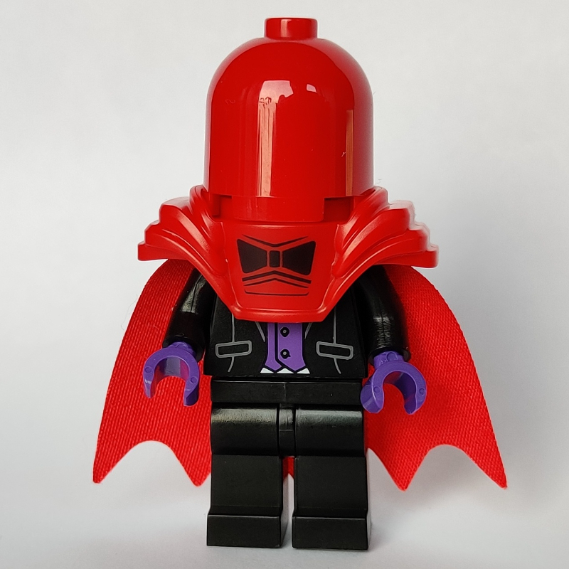 Red Hood (CMF) — minifigure detail