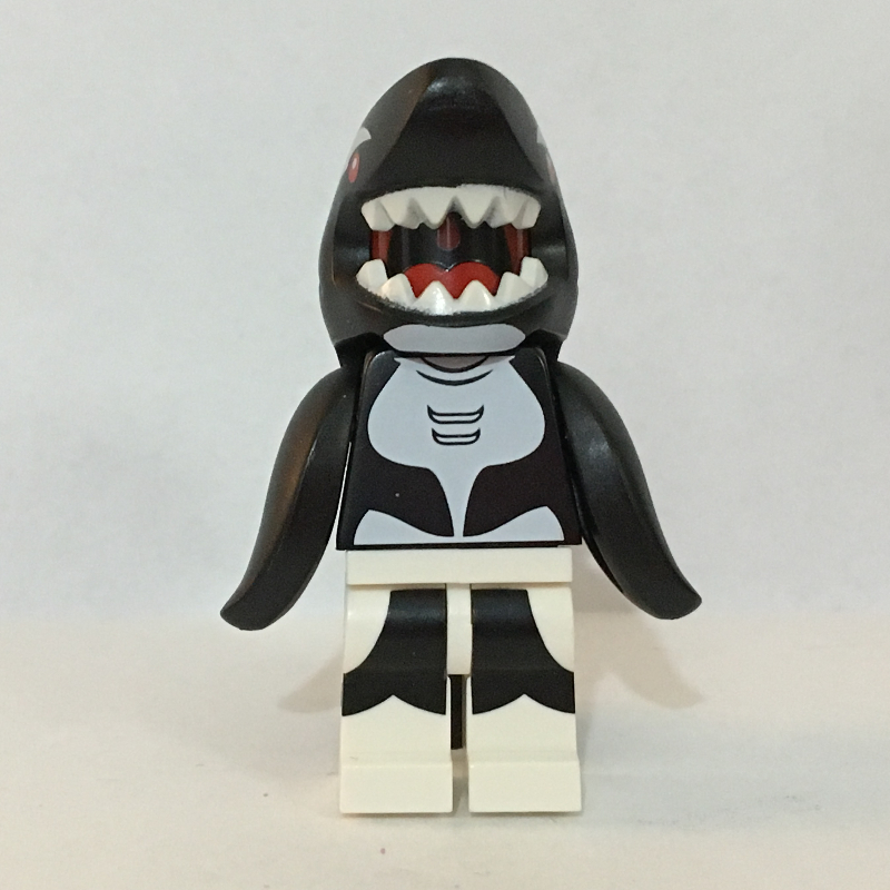 Orca (CMF) — minifigure detail