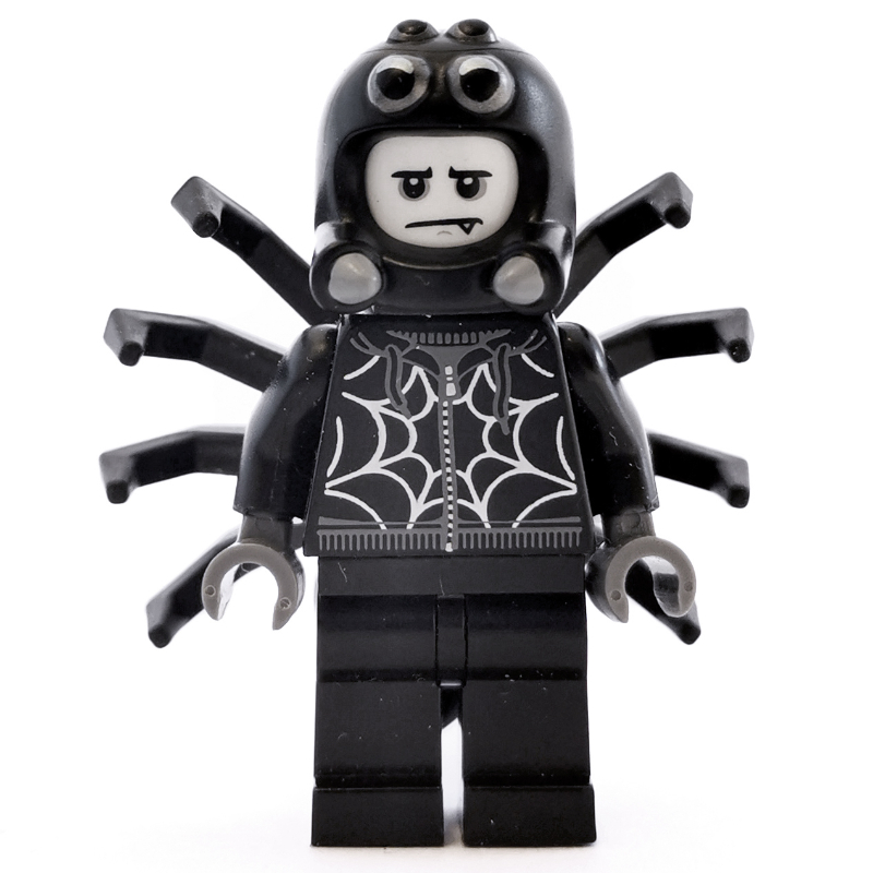 Spider Suit Boy (CMF) — minifigure detail
