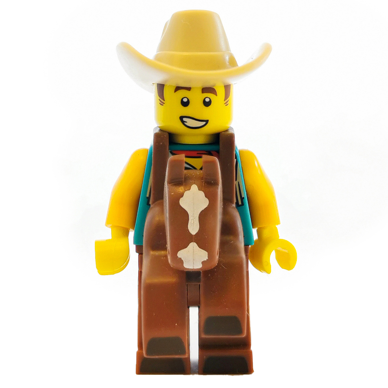 Cowboy Costume Guy — minifigure detail
