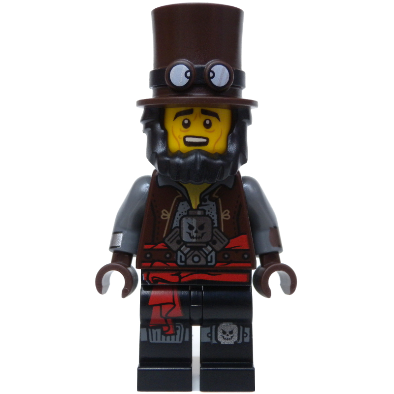 Apocalypseburg Abe (CMF) — minifigure detail