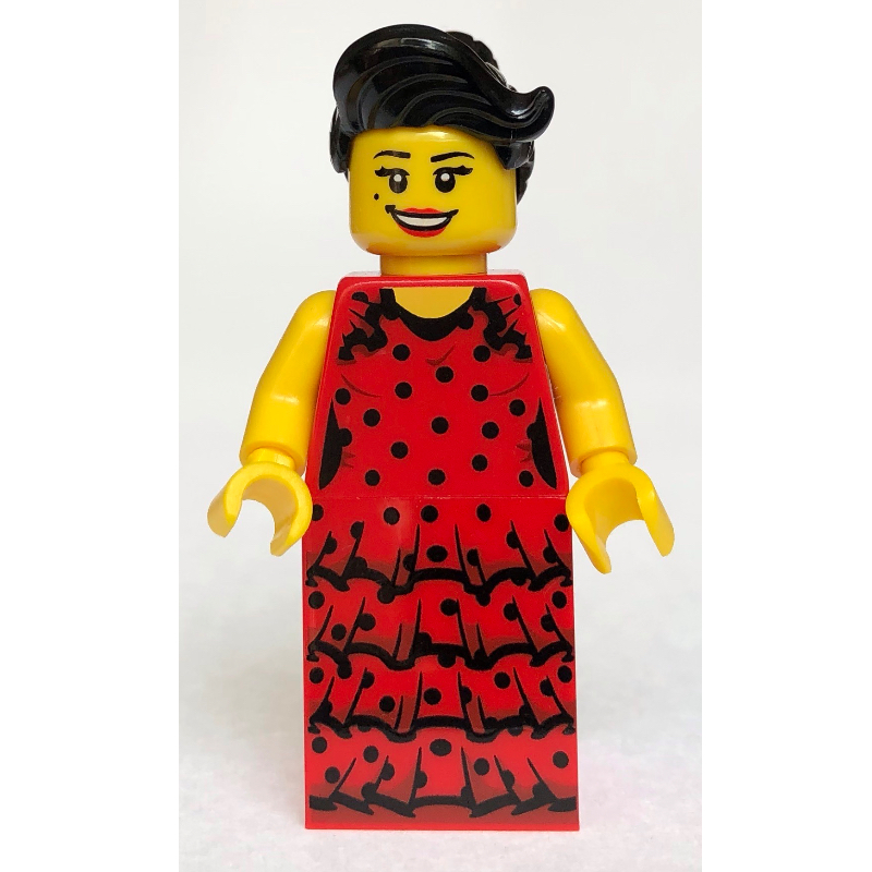 Flamenco Dancer — minifigure detail