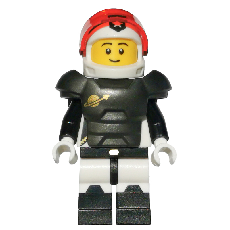Space Police Guy — minifigure detail