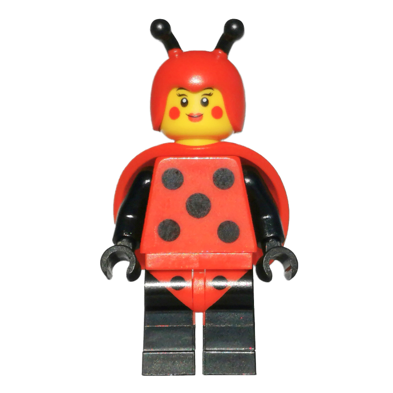 Ladybug Lady — minifigure detail