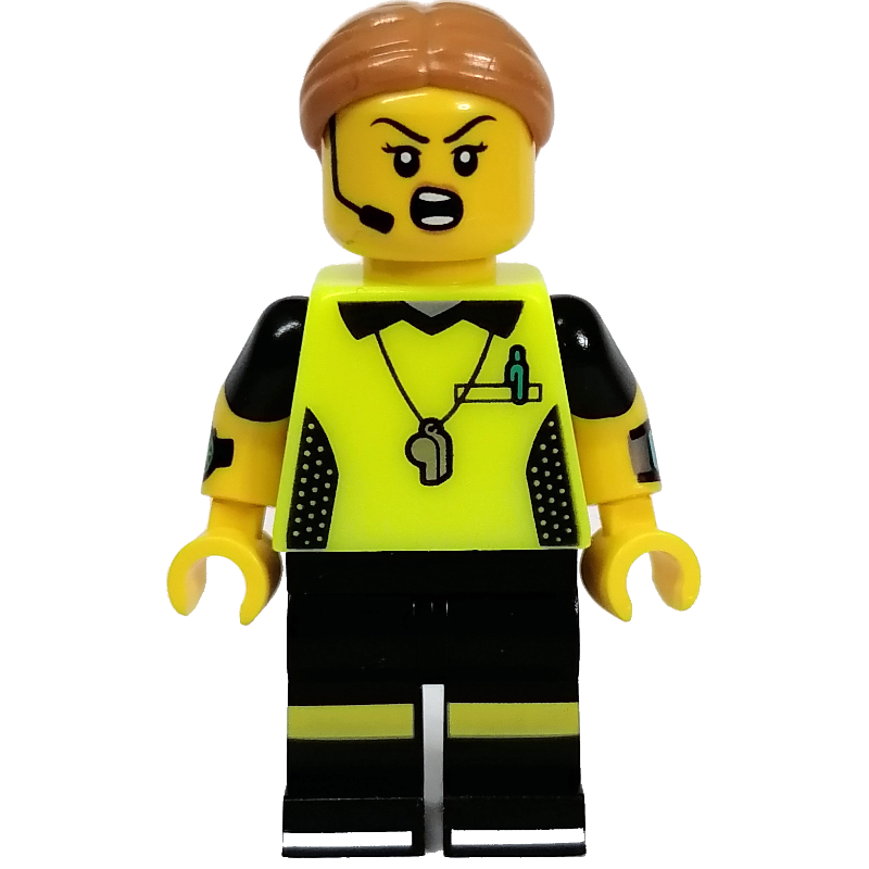 Referee — minifigure detail