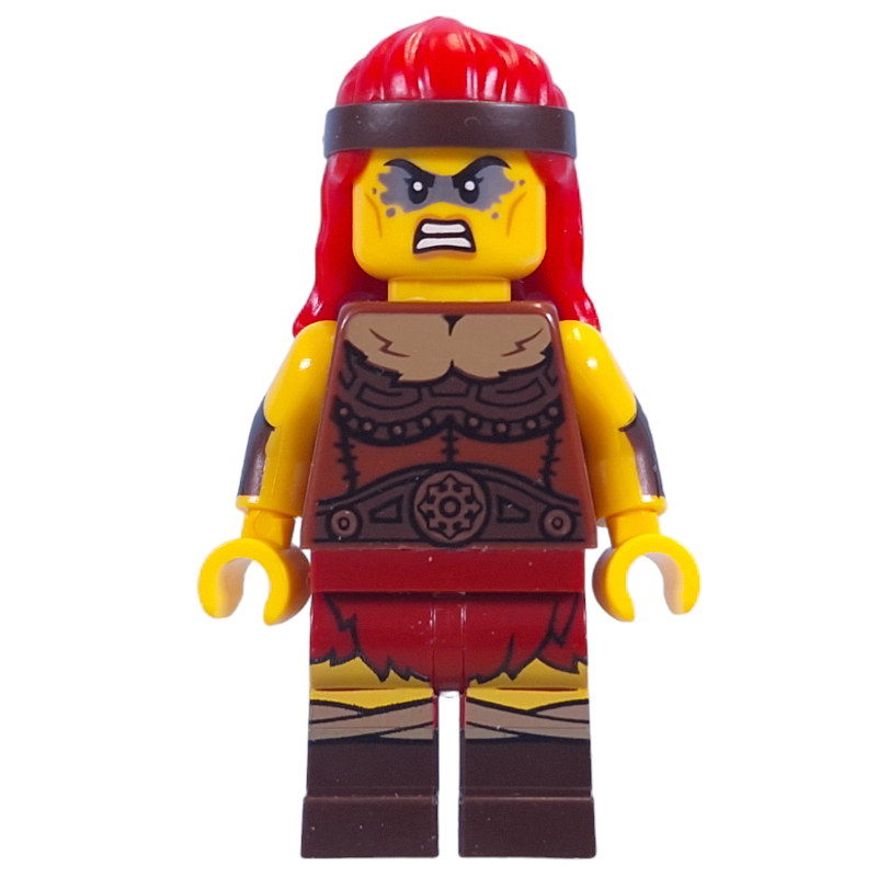 Fierce Barbarian — minifigure detail