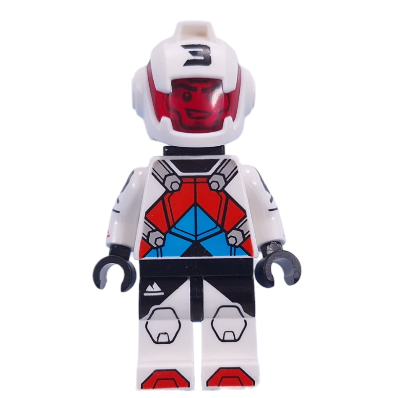 Jetpack Racer — minifigure detail