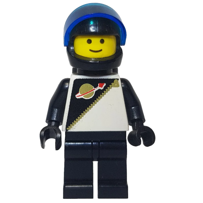 Futuron Spaceman, Black with Airtanks and Dark Blue Visor