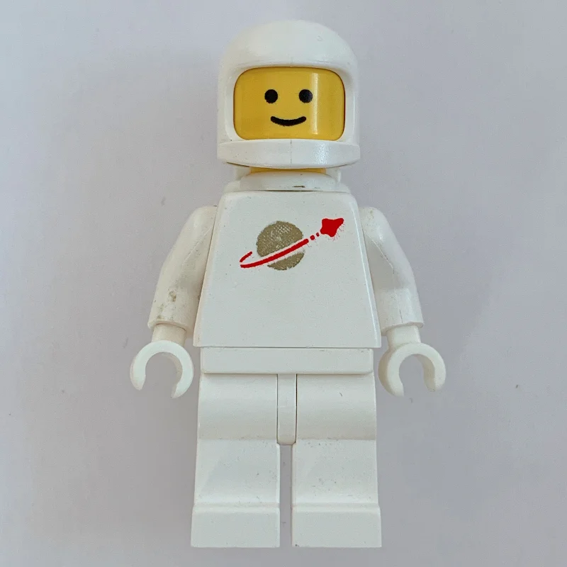 Classic Spaceman, White with Airtanks (3842b Helmet)