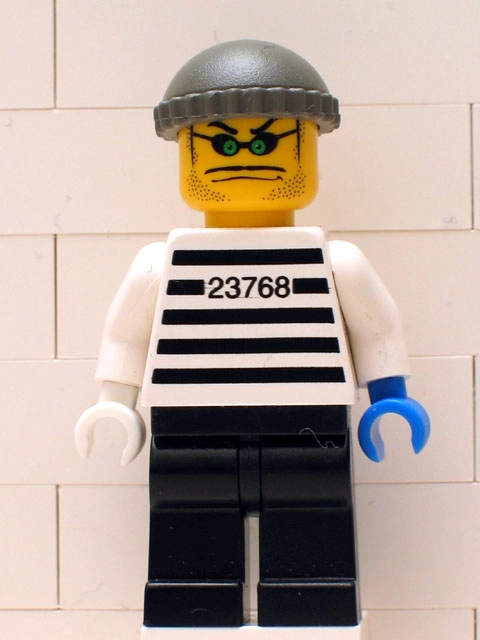 Brickster with Dark Gray Hat