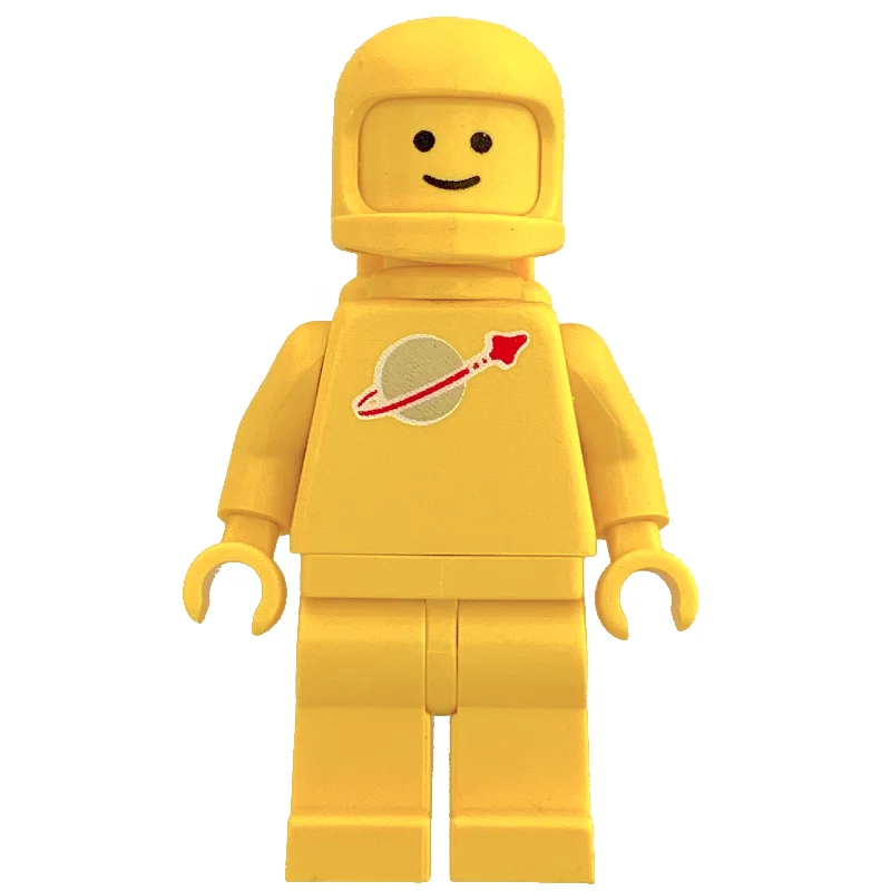 Classic Spaceman, Yellow with Airtanks (3842b Helmet)