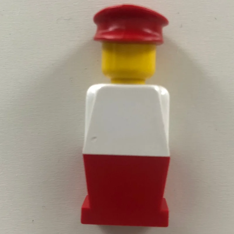 LEGOLAND White Torso, Red Legs, Red Hat
