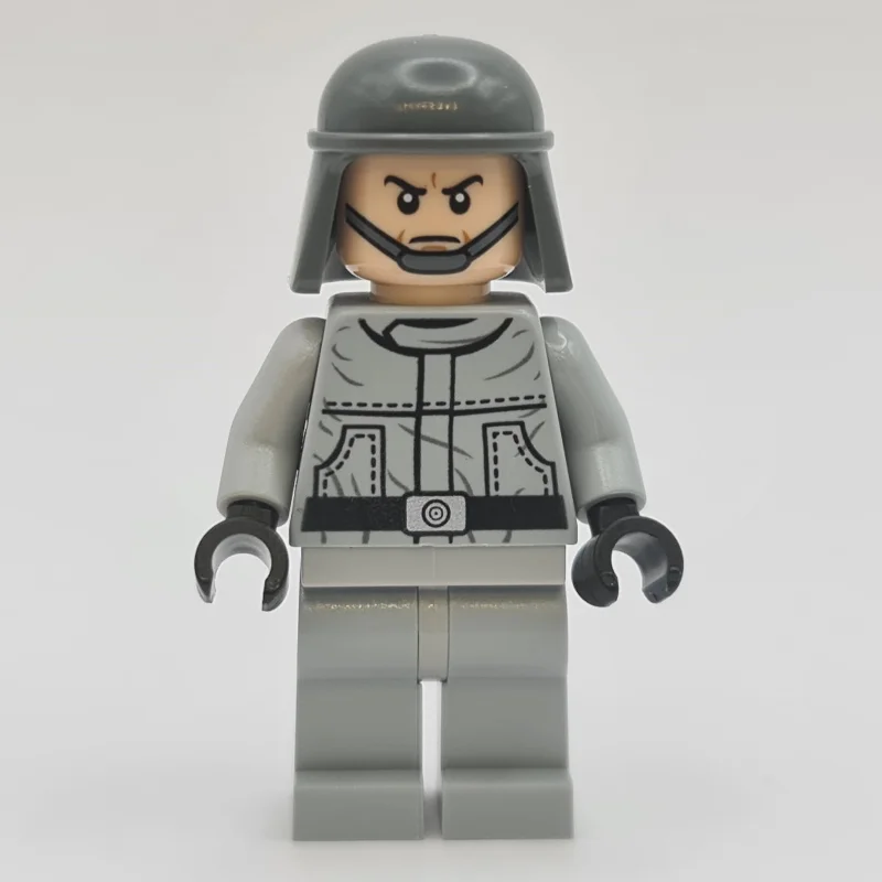Imperial AT-ST Driver, Plain Helmet, Dual Sided Head