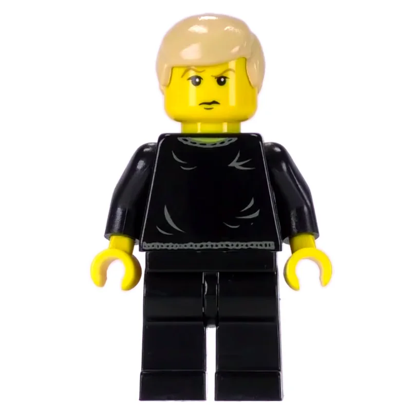 Draco Malfoy, Yellow Skin, Black Sweater