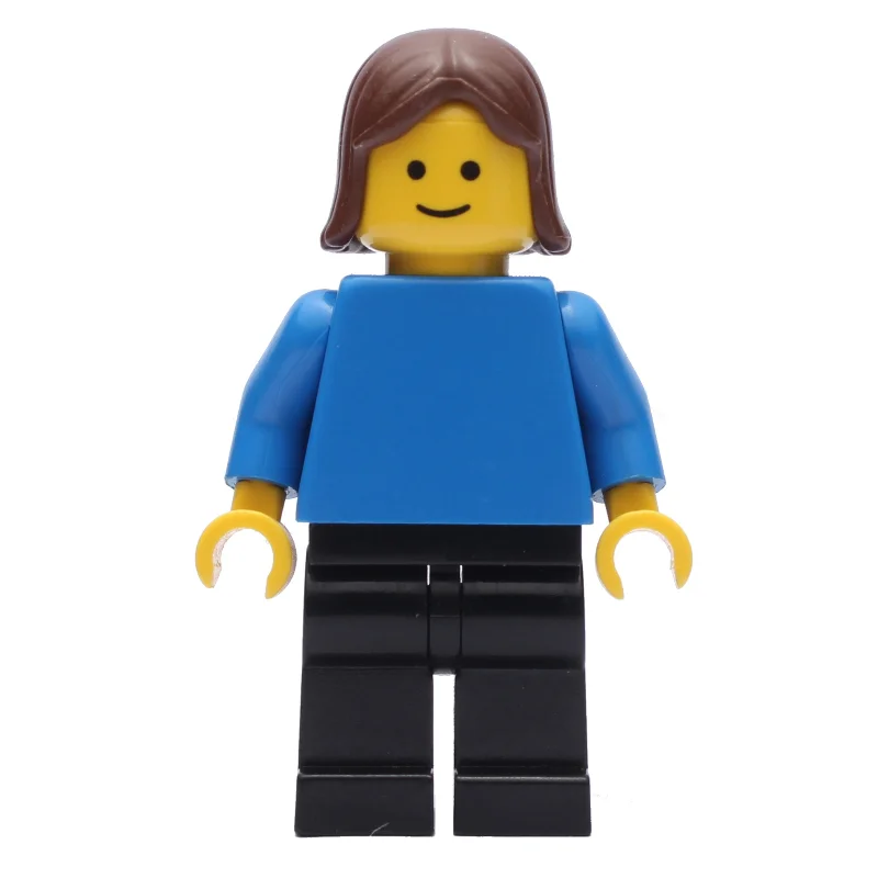 Woman - Blue Torso, Black Legs