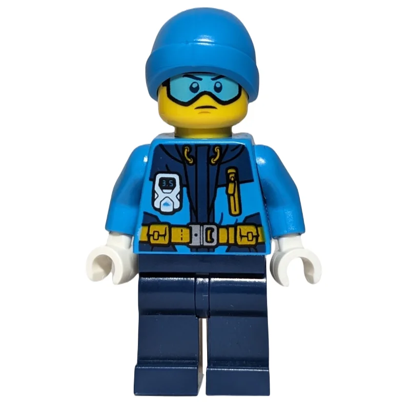 Arctic Explorer, Beanie Hat, Printed Goggles