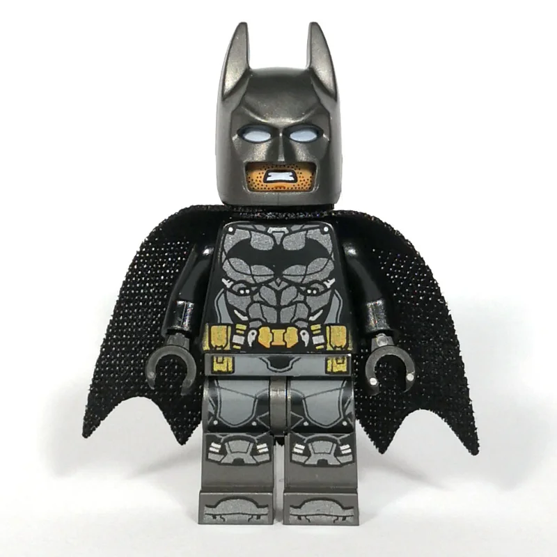Batman, Black Suit, Black Cape, Pearl Titanium Cowl (Armor)