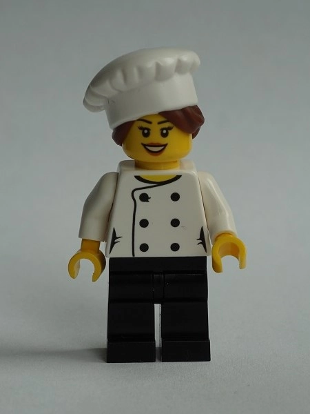 LEGO House - Chef, Female, Black Legs