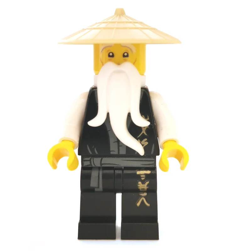 Master Wu with Gold Lettering on Robes