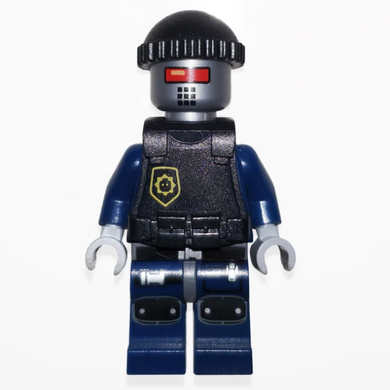 Robot Police, Hat, Armor