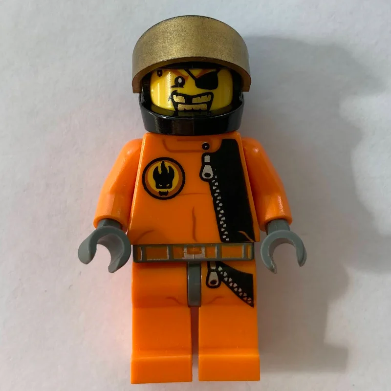 Gold Tooth with Helmet