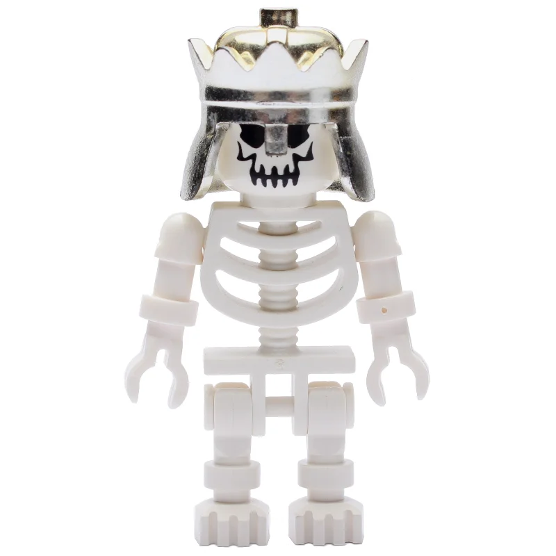Skeleton, Evil Face, Crown