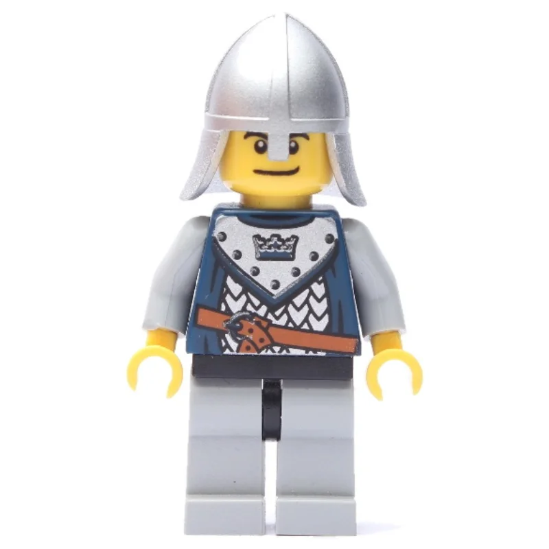 Knight with Scale Mail with Crown, and Helmet