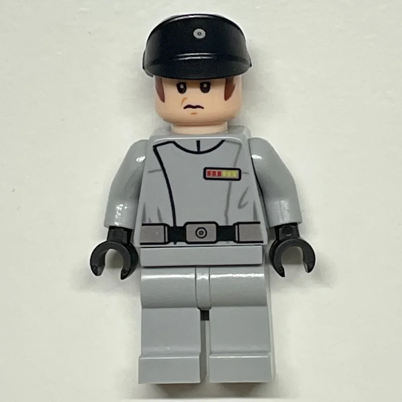 Imperial Officer, Light Bluish Gray Uniform, Black Hat