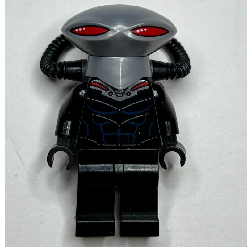 Black Manta (David Hyde) with Flat Silver Helmet