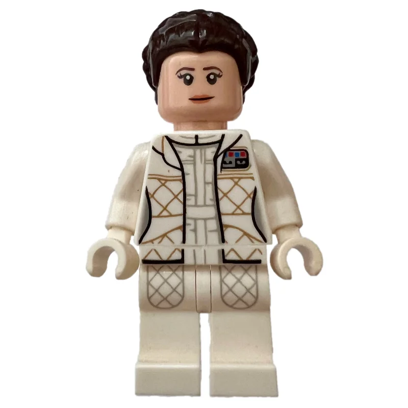 Princess Leia, Hoth Outfit, White Jacket, Printed Breathing Mask
