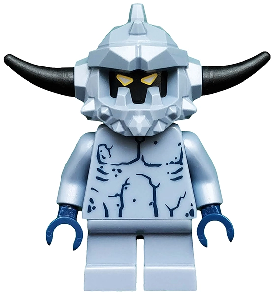 Stone Monster with Short Legs and Large Spikes
