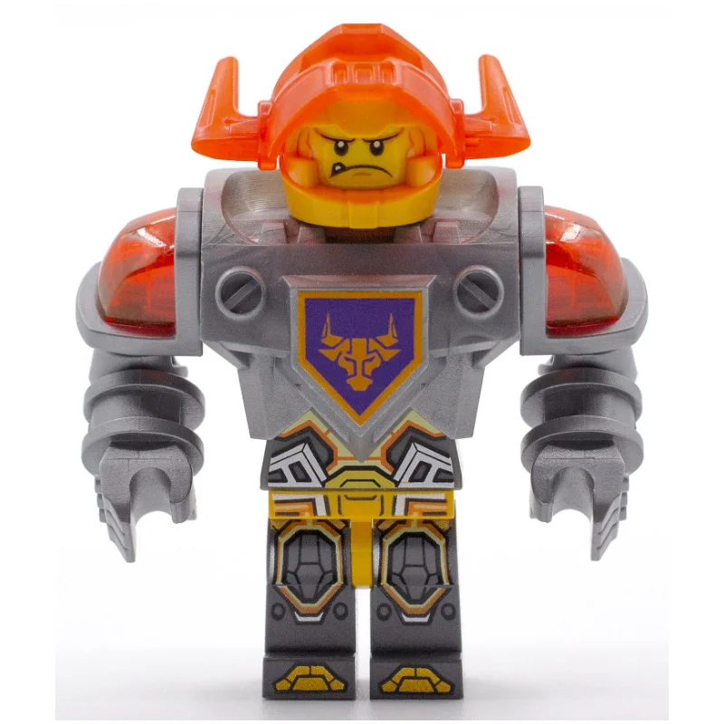 Axl with Trans-Neon Orange Visor