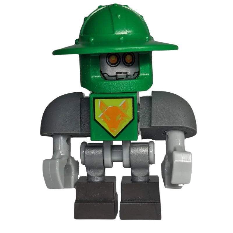 Aaron Bot with Green Helmet