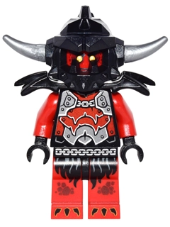 Ash Attacker with Flat Silver Horns
