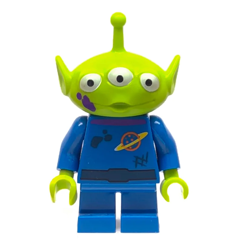 Alien with Purple Stain on Face