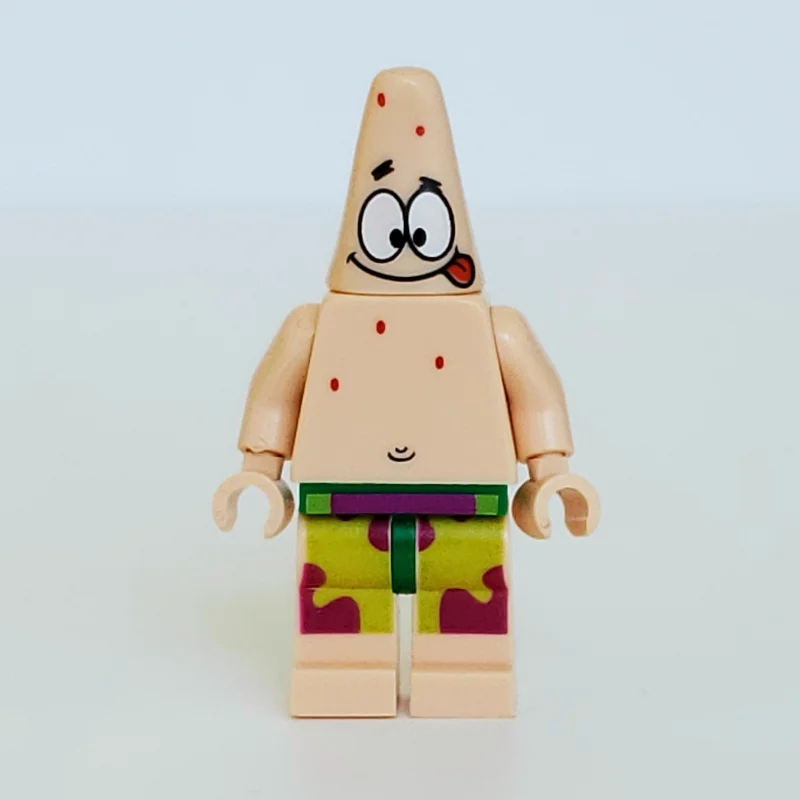 Patrick Star with Tongue Hanging Out