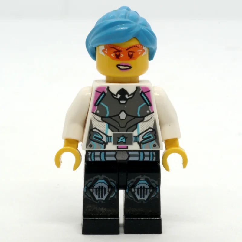 Agent Caila Phoenix with Dark Azure Hair
