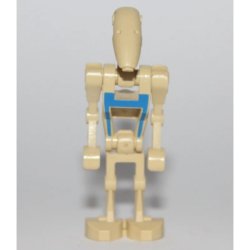 Battle Droid Pilot, Blue Printed Torso, Two Bent Arms