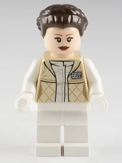 Princess Leia, Hoth Outfit, Tan Jacket, Dark Brown Hair